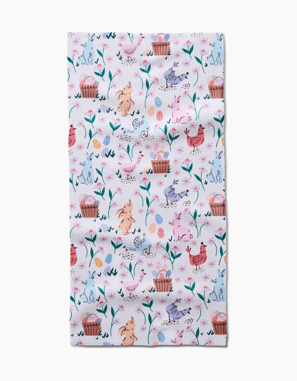 Spring Bunnies Bar Towel