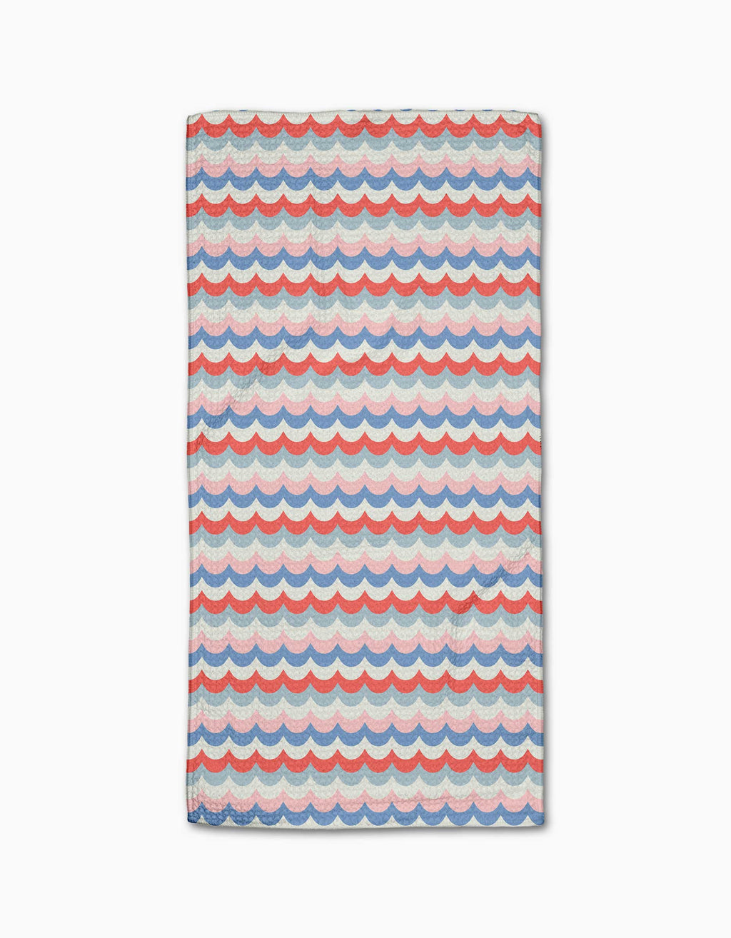 Scallop Stripes Bar Towel