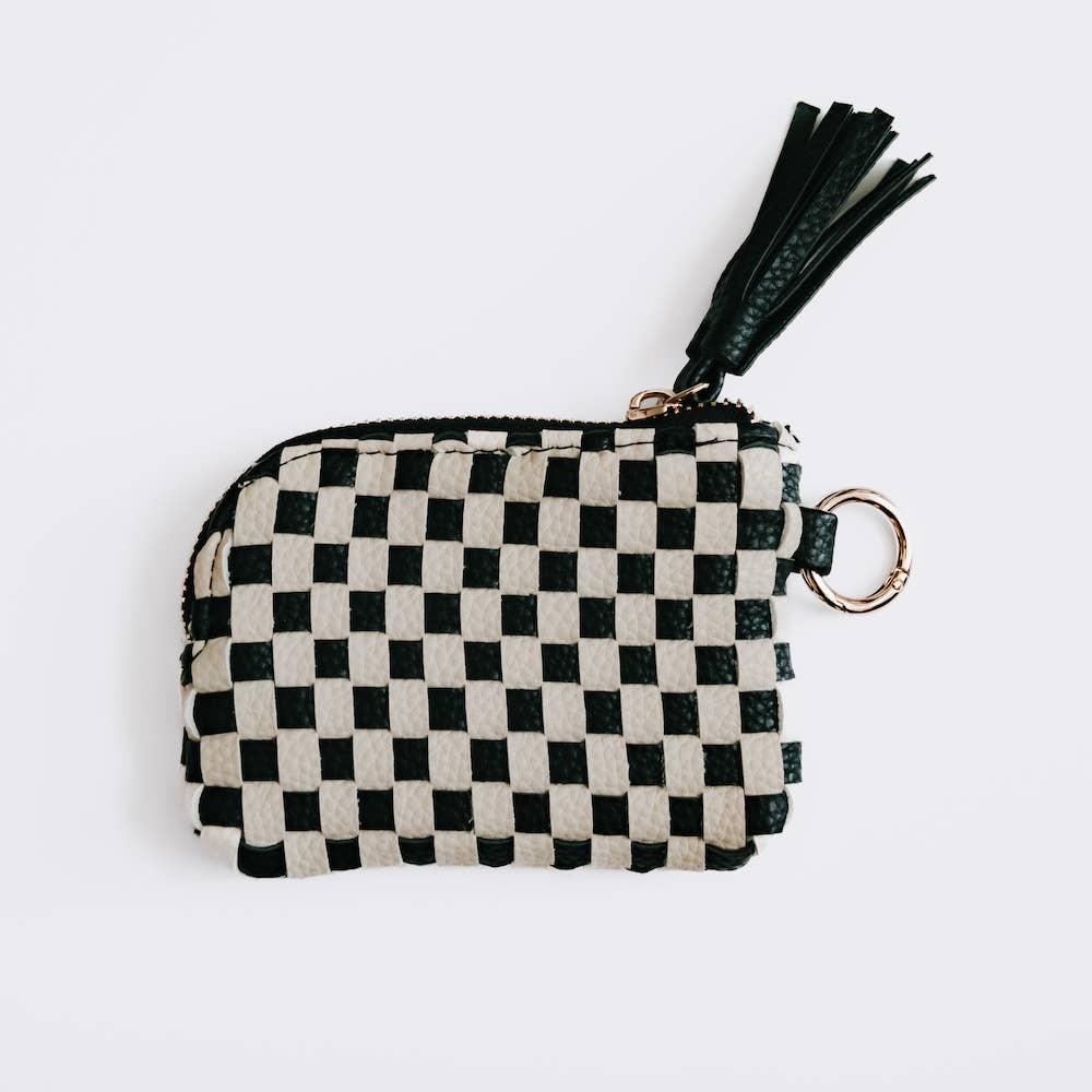Paris Card Wallet: Pebble Black