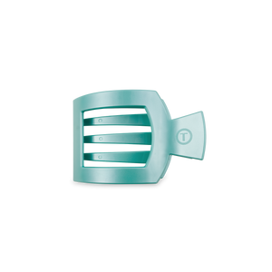 Square Flat Hair Clip | Small | Totally Turquoise