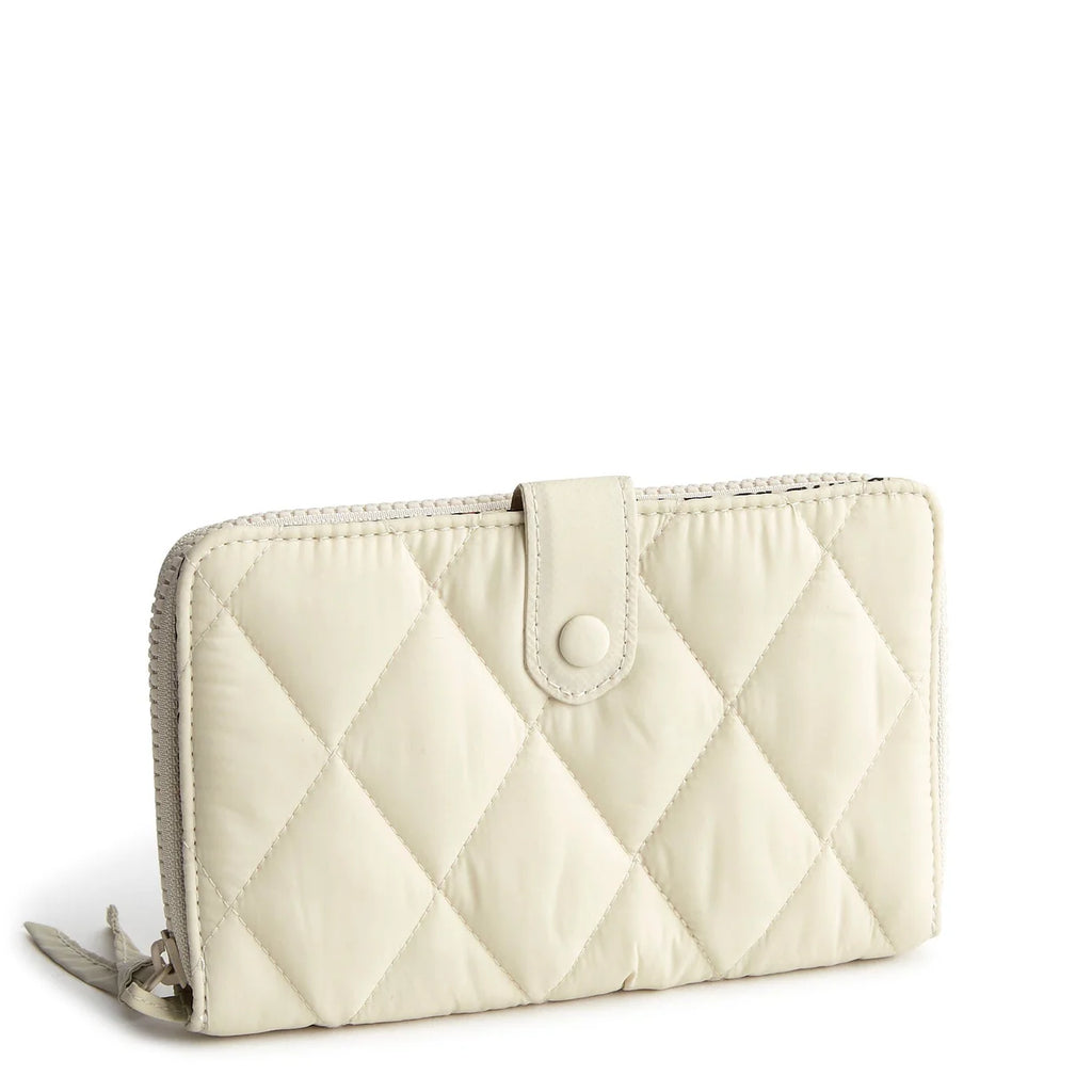 Large Tab Wallet - pumice - Vera Bradley