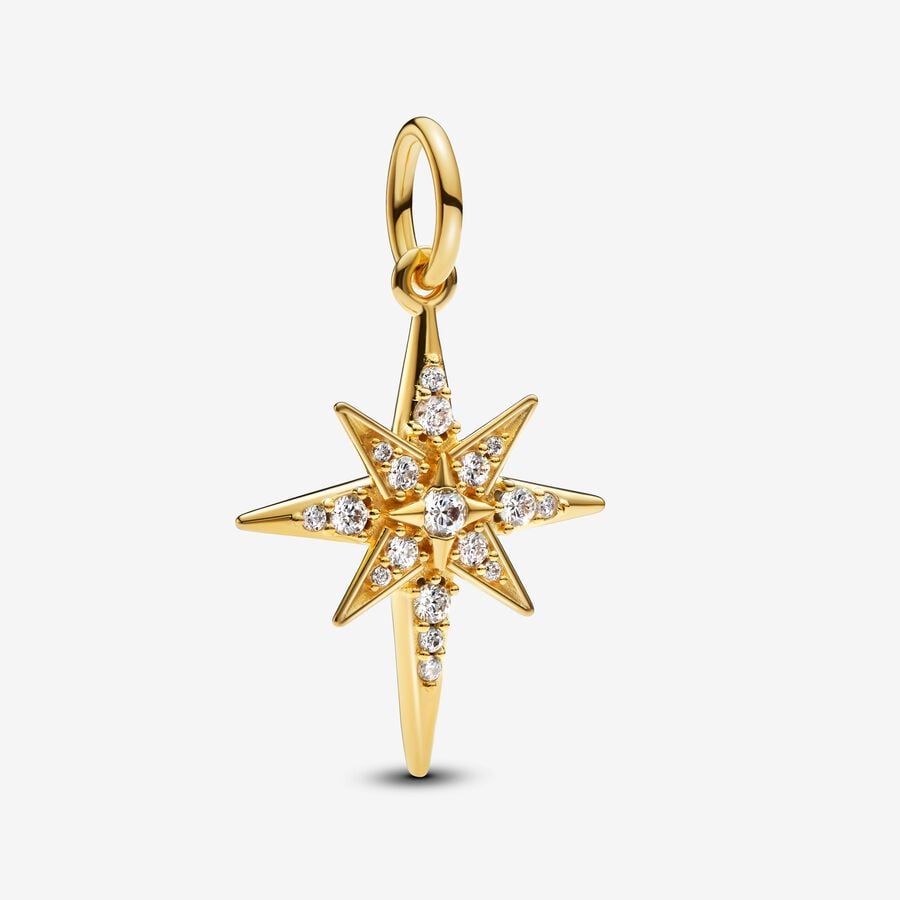 Sparkling Northstar dangle charm 763608C01
