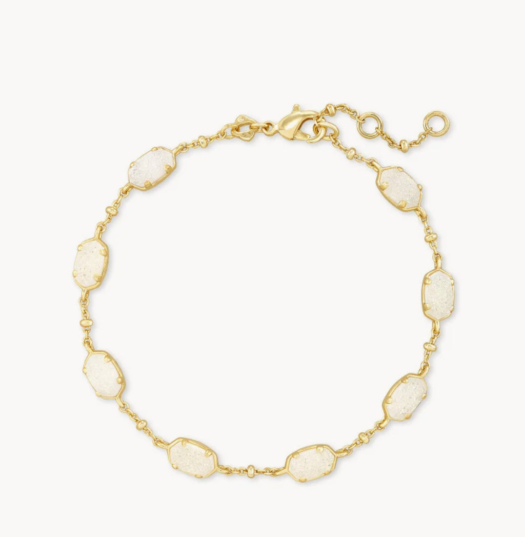 EMILIE LINK BRACELET IRIDESCENT DRUSY