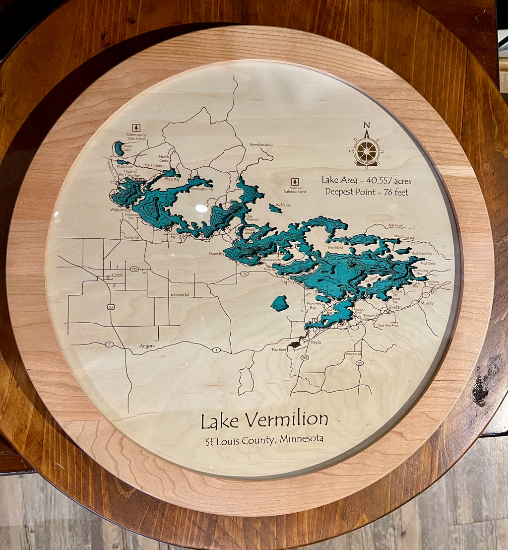 Lake Vermilion - Lazy Susan - Bathymetry