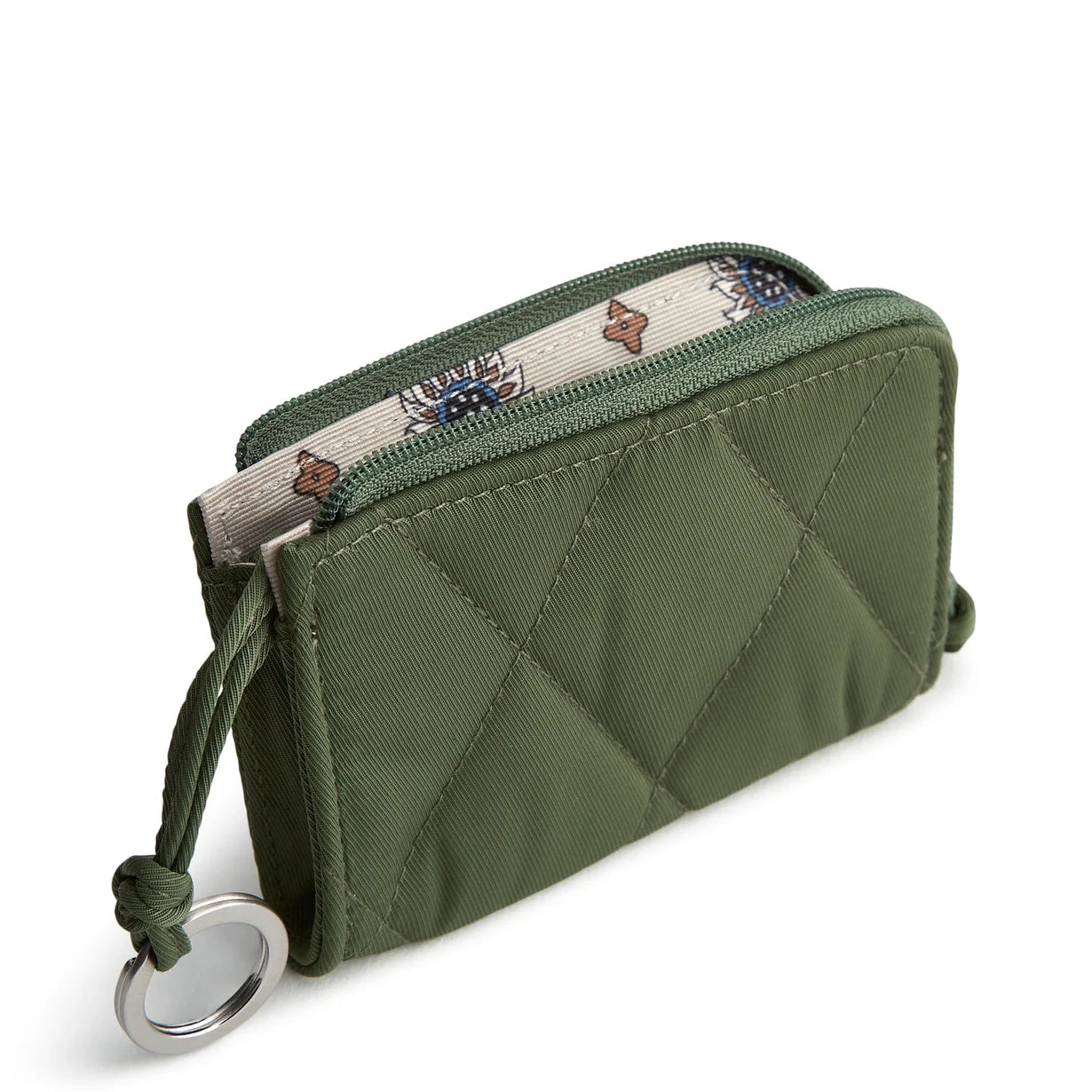 Zip Card Pouch - Bronze Green - Vera Bradley