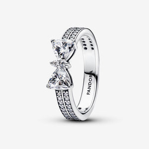 193552c01 Sparkling bow double row ring 193552C01 – Red Barn Company Store