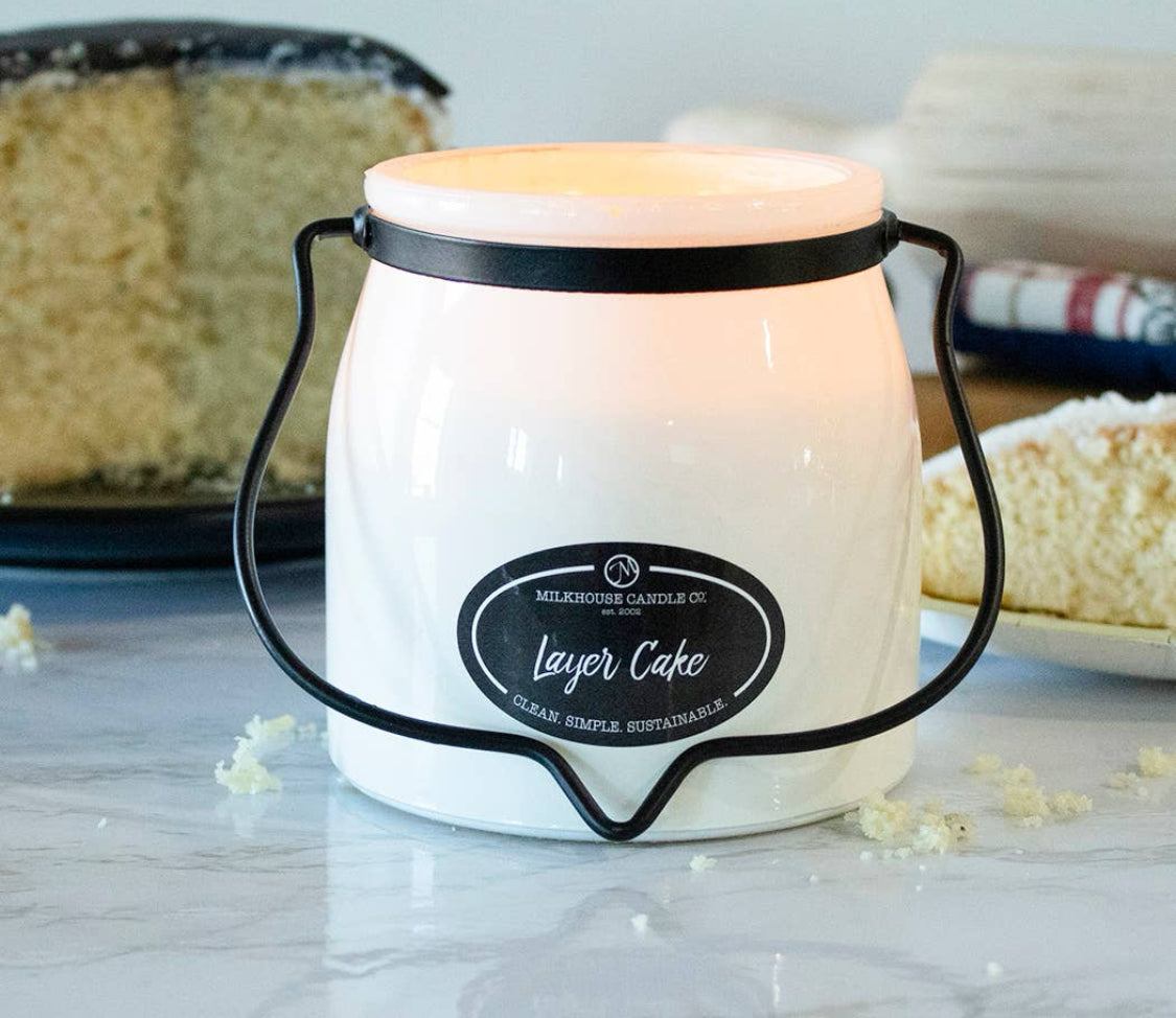 Layer Cake Butter Jar Candle - 16oz