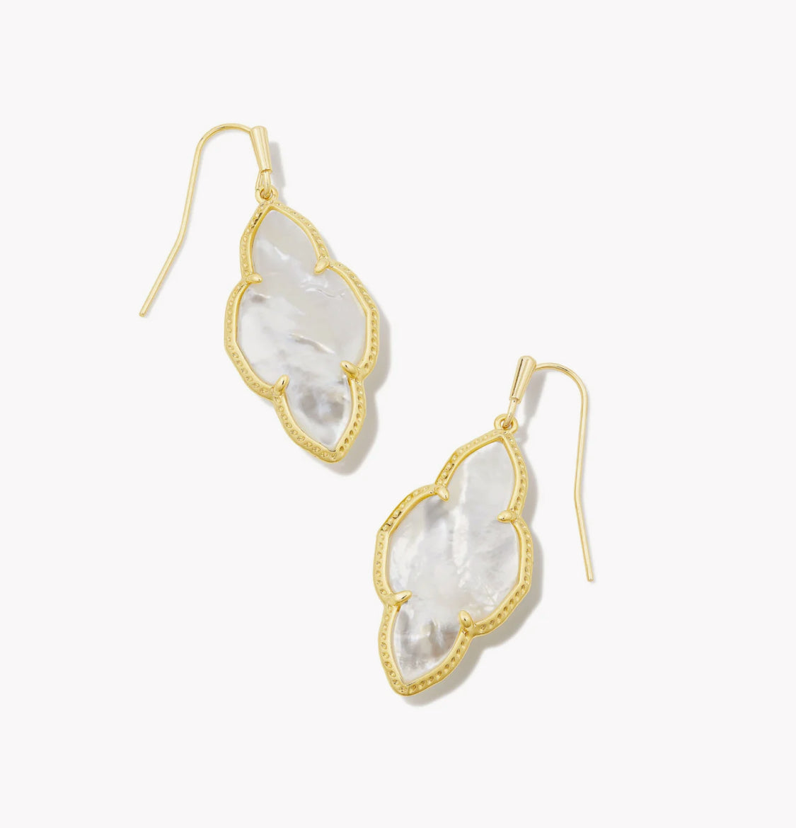 ABBIE DROP EARRINGS - MOTHER OF PEARL