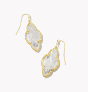 ABBIE DROP EARRINGS - MOTHER OF PEARL