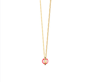 BASEBALL SHORT PENDANT NECKLACE