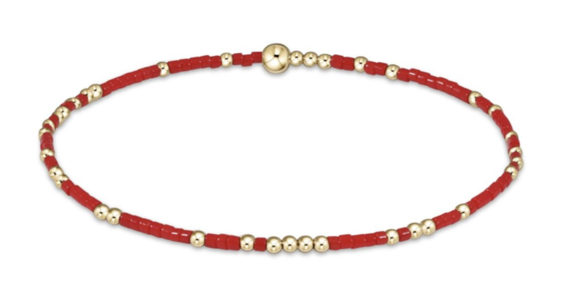enewton -6.25” " Hope Unwritten Bracelet -BRIGHT RED LIMITED EDITION