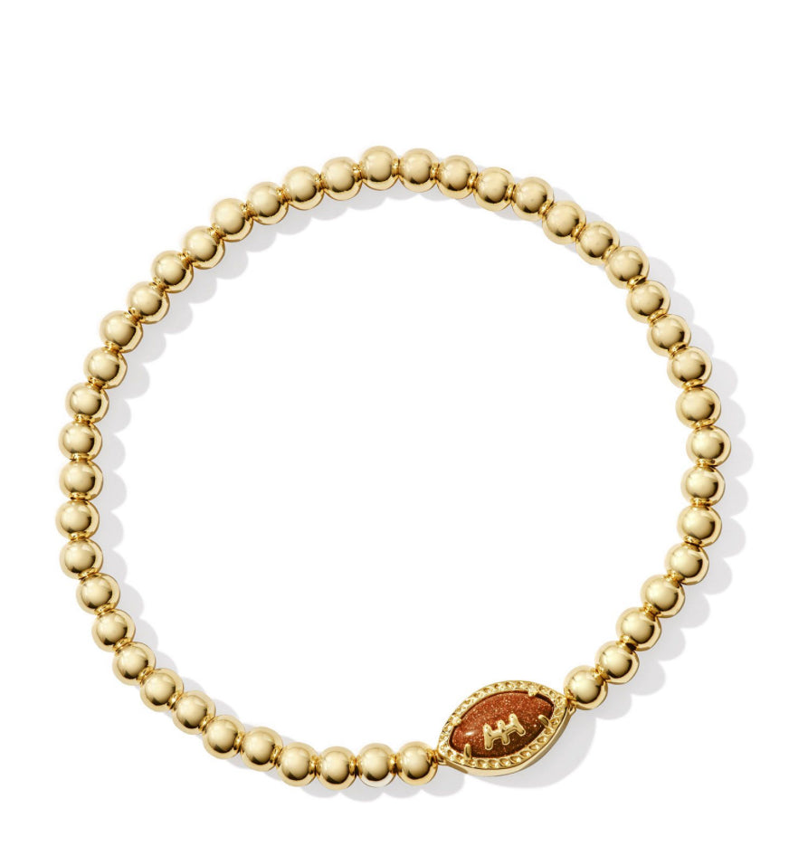 KENDRA SCOTT FOTTBALL STRETCH BRACELET