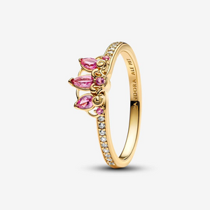 Pandora Disney princess tiara Rapunzel ring 163651C01