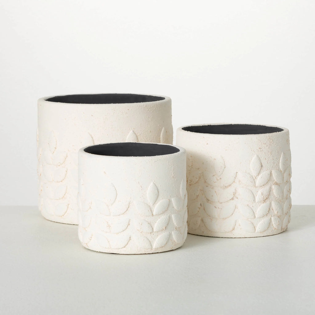 Modern leaf cream pot three sizes each sold separately