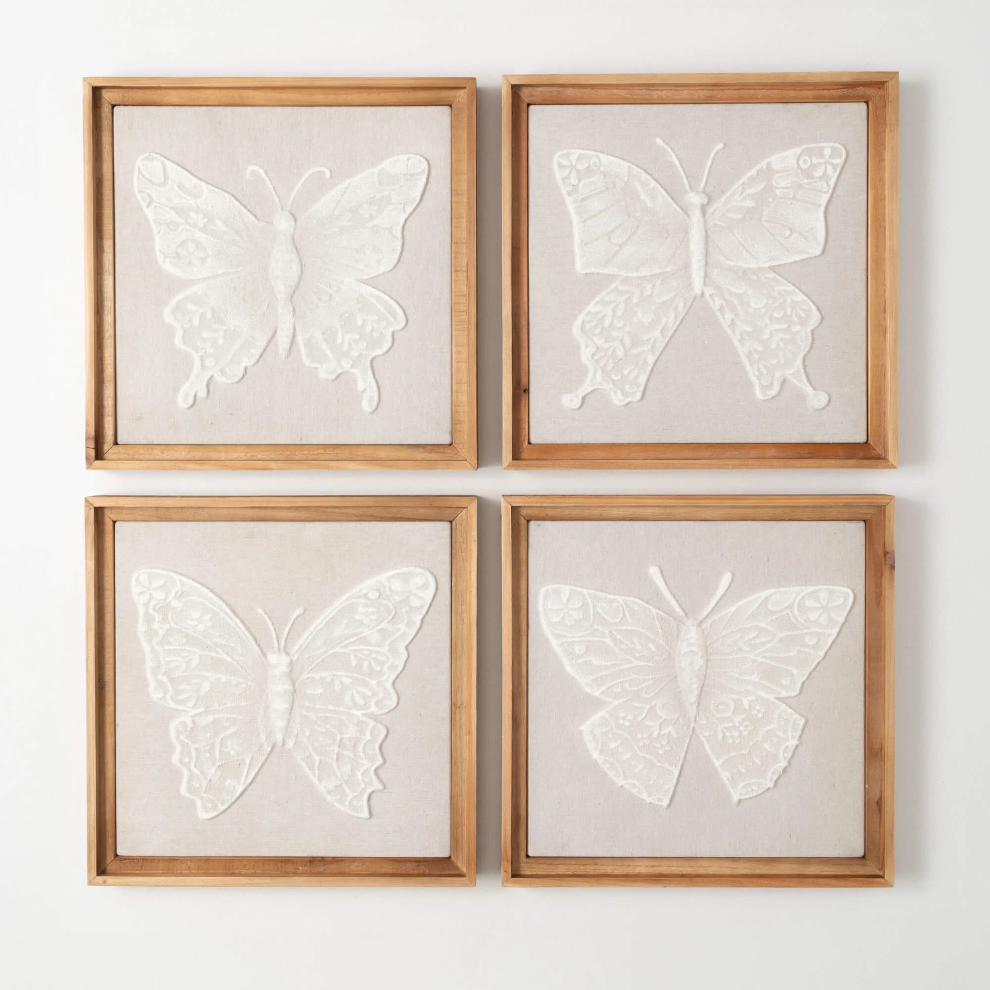 BUTTERFLY WALL DECOR, 4 STYLES  EACH SOLD SEPARATELY