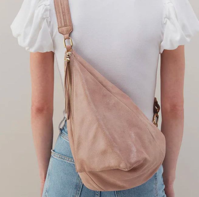 Hobo Sway Sling Hazel Buffed Leather