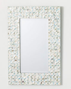 CAPIZ TRIM WALL MIRROR