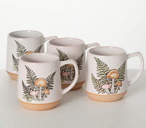 Mushroom Fern Mug