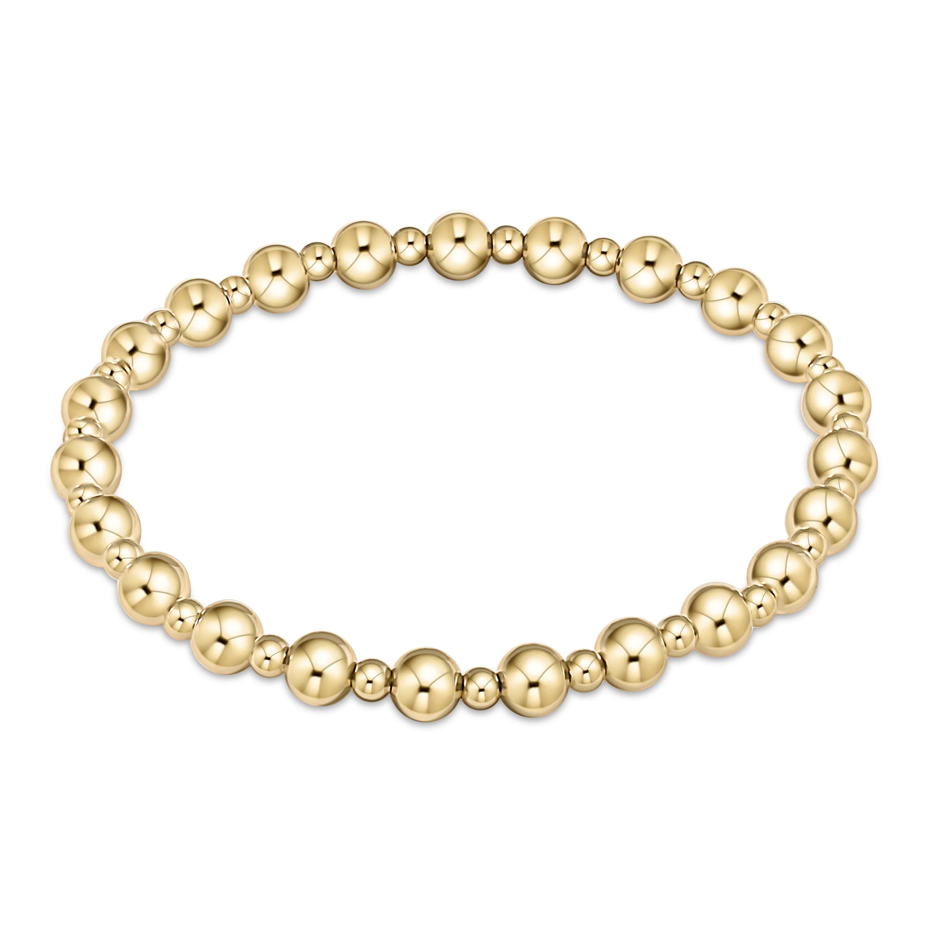 enewton - 6.25" Classic Grateful Gold Bracelet 5MM