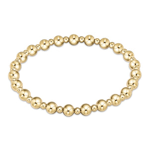 enewton - 6.25" Classic Grateful Gold Bracelet 5MM