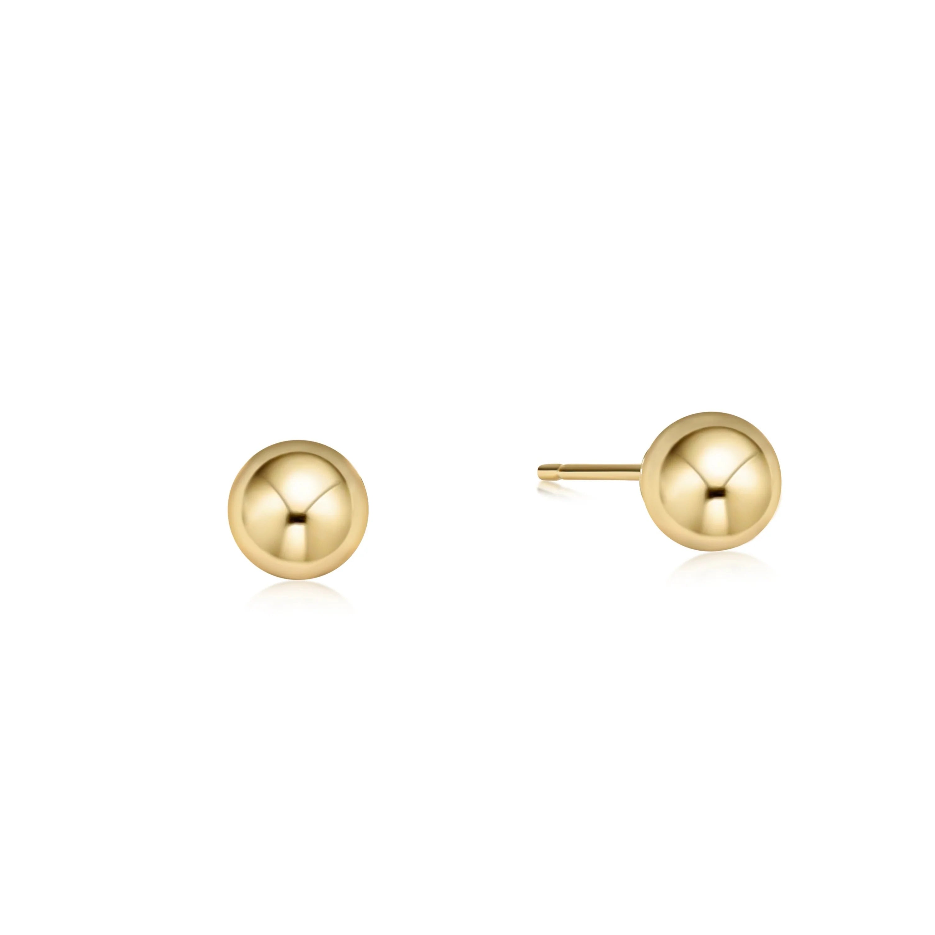 enewton - Classic 6mm ball stud - gold tone