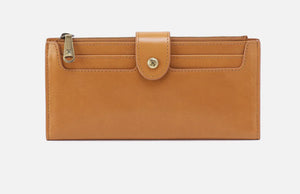 Hobo Dunn Continental Wallet- NATURAL