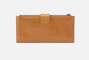 Hobo Dunn Continental Wallet- NATURAL