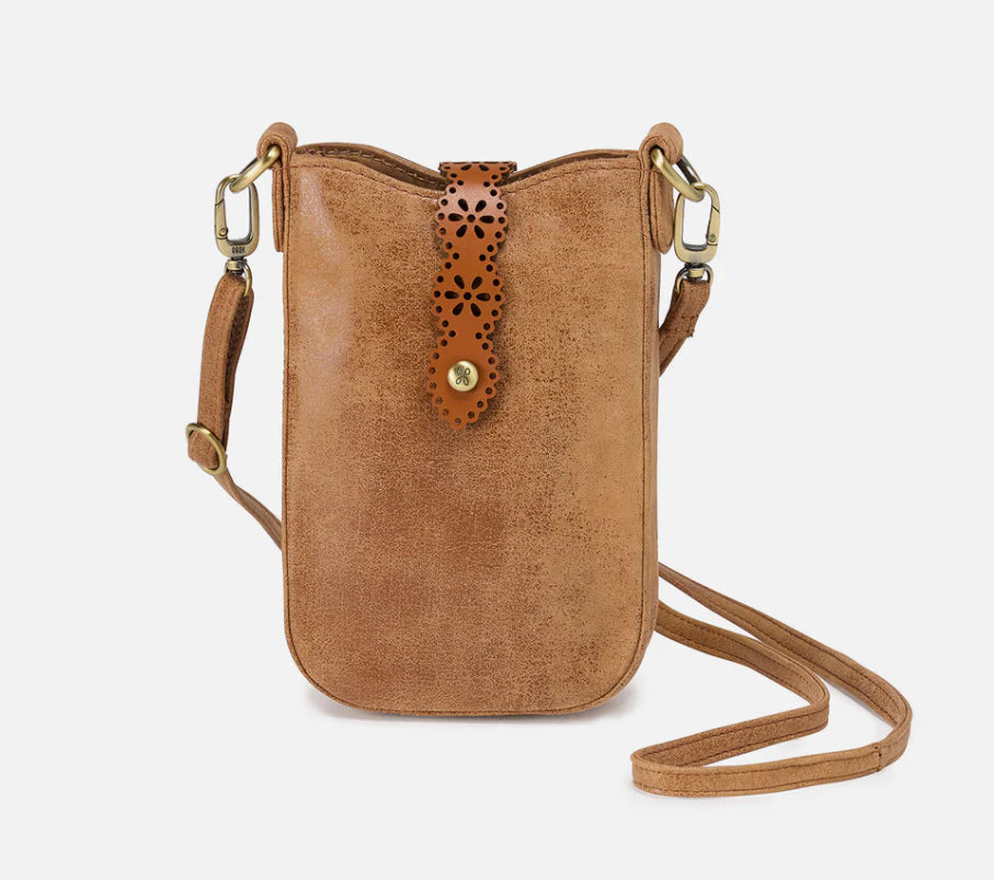 HOBO TABBY PHONE CROSSBODY WHISKEY