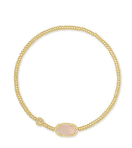 GRAYSON STRETCH BRACELET - ROSE QUARTZ - KENDRA SCOTT