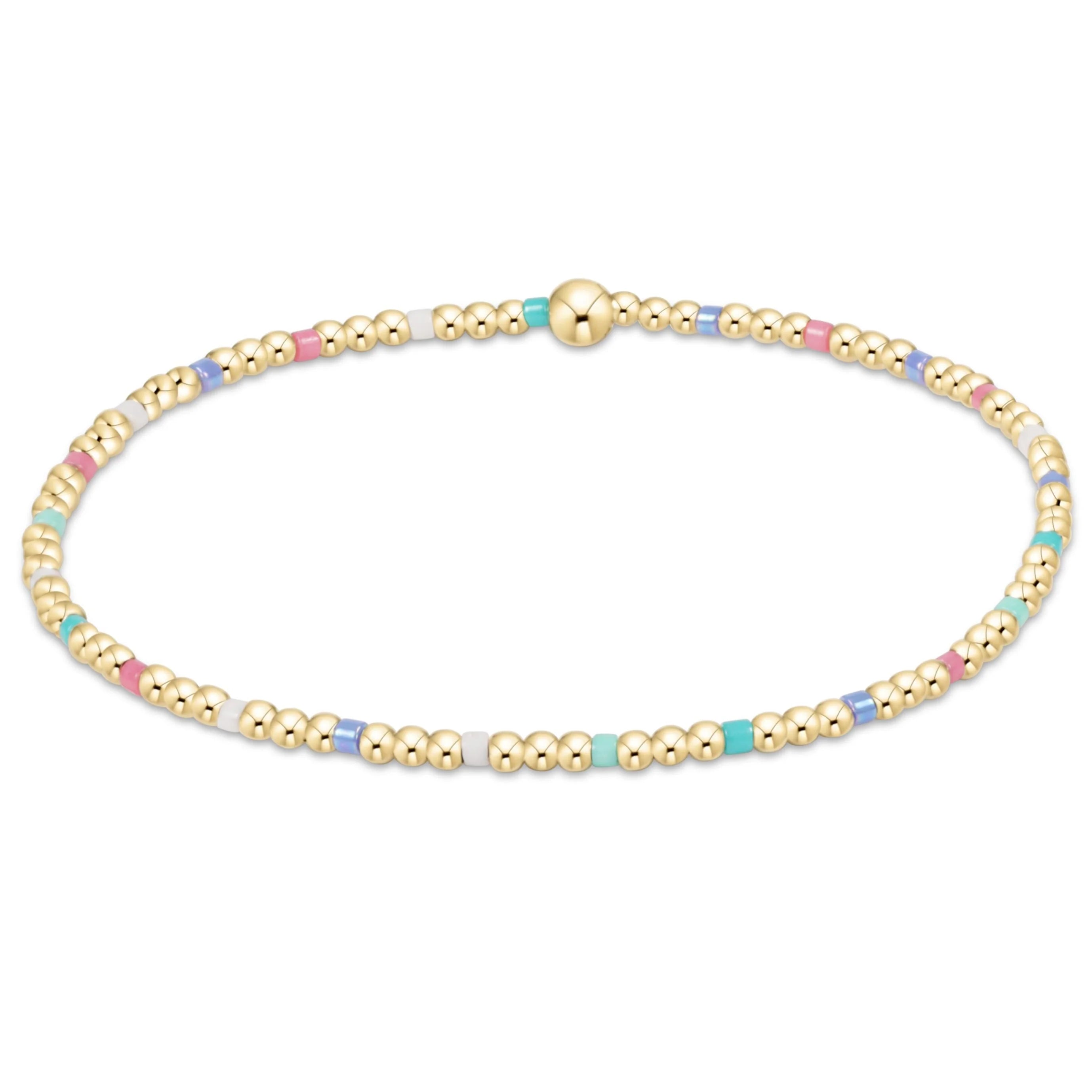 enewton - EGIRL 5.5 Hope Unwritten 4mm Bead Bracelet - HOT MESS