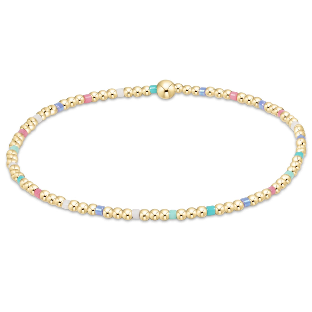 enewton - EGIRL 5.5 Hope Unwritten 4mm Bead Bracelet - HOT MESS