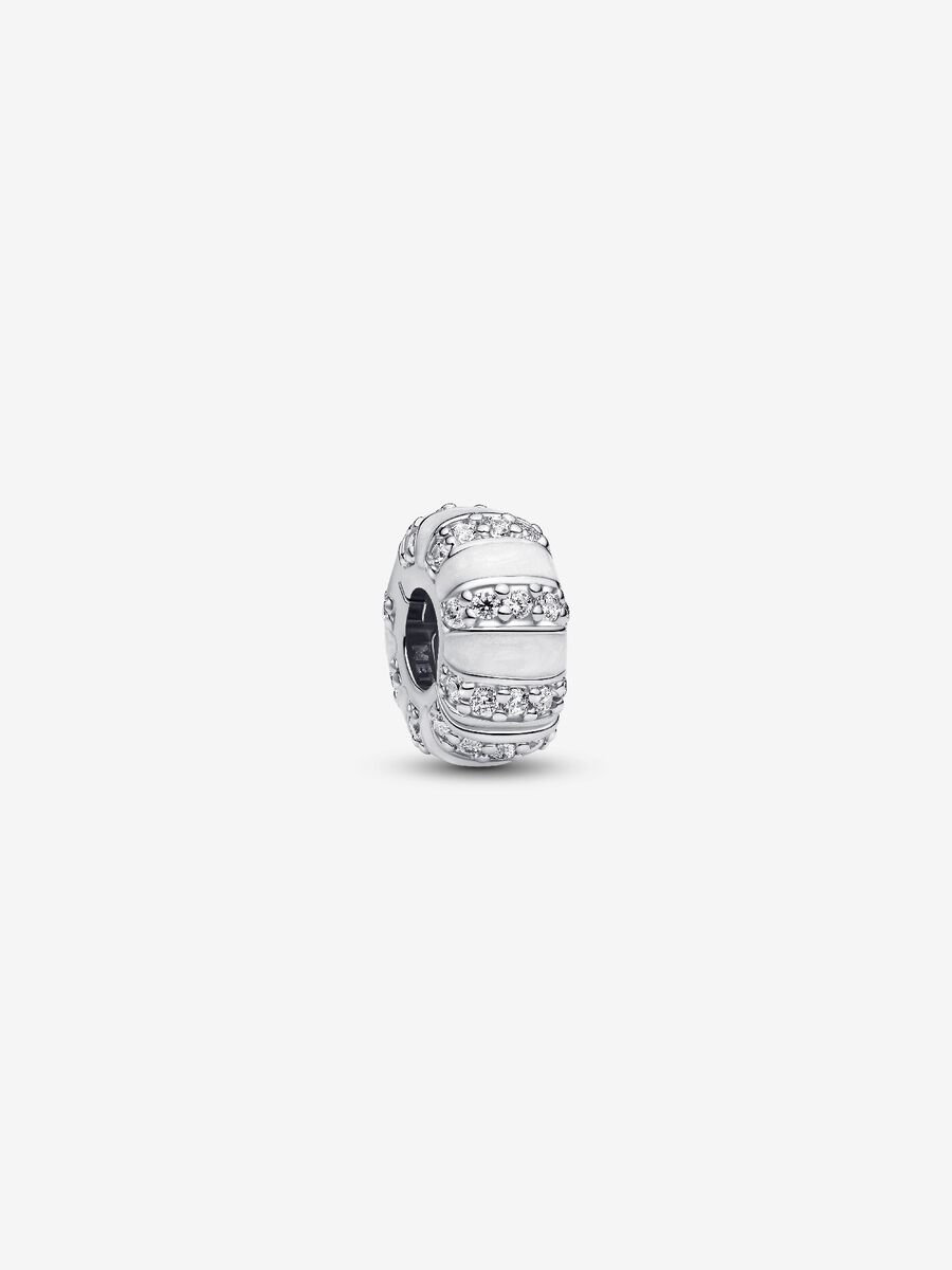 Stones and Enamel Pandora clip - 793785C01