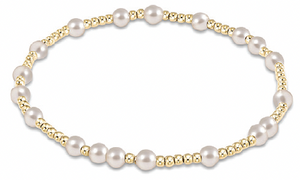 enewton - 6.25" Hope Unwritten 4mm Bead Bracelet - PEARL