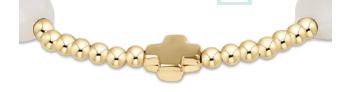 enewton - 6.Signature Cross Admire MOON STONE Patter 3mm Bracelet