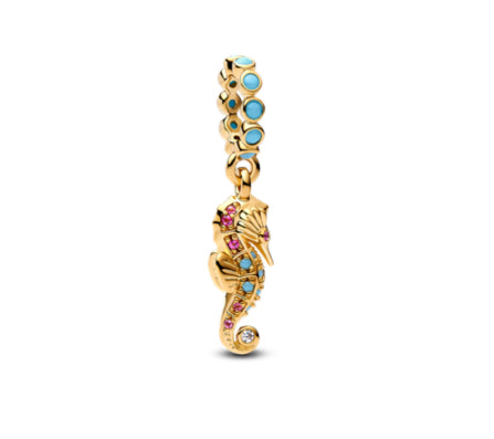 Seahorse Dangle Charm - PANDORA - 763895C01