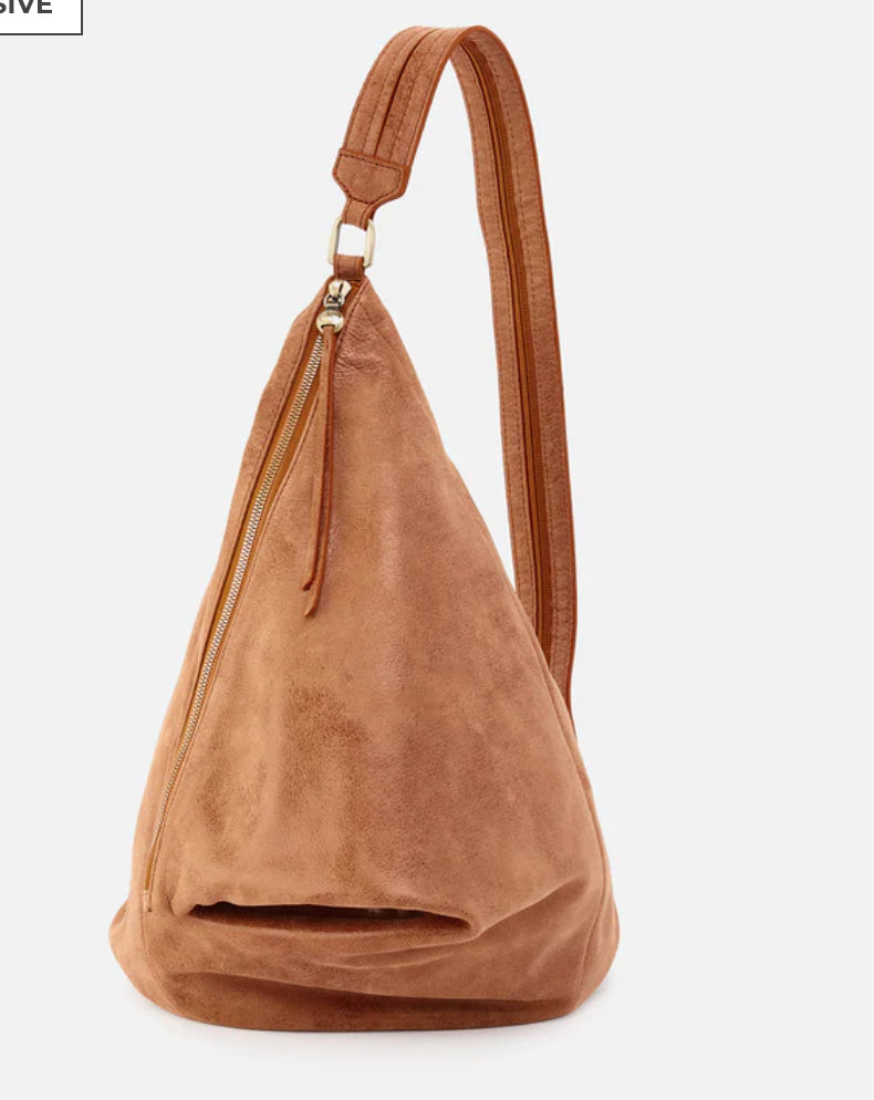 Hobo Sway Convertible Sling WHISKEY