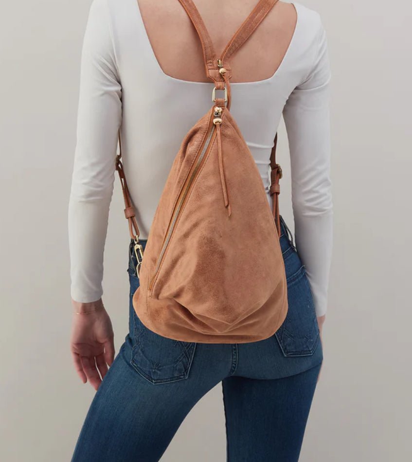Hobo Sway Convertible Sling WHISKEY