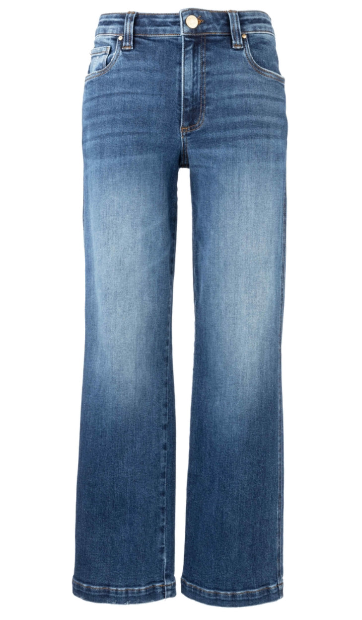 PATTIE HIGH RISE-STRAIGHT LEGS-BCK DATS 5 PKTS