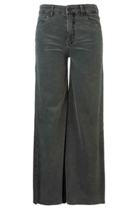 MEG HIGH RISE FAB AB WIDE LEG RAW HEM-LONG INSEAM -KG1516MG3L - KUT FROM THE KLOTH