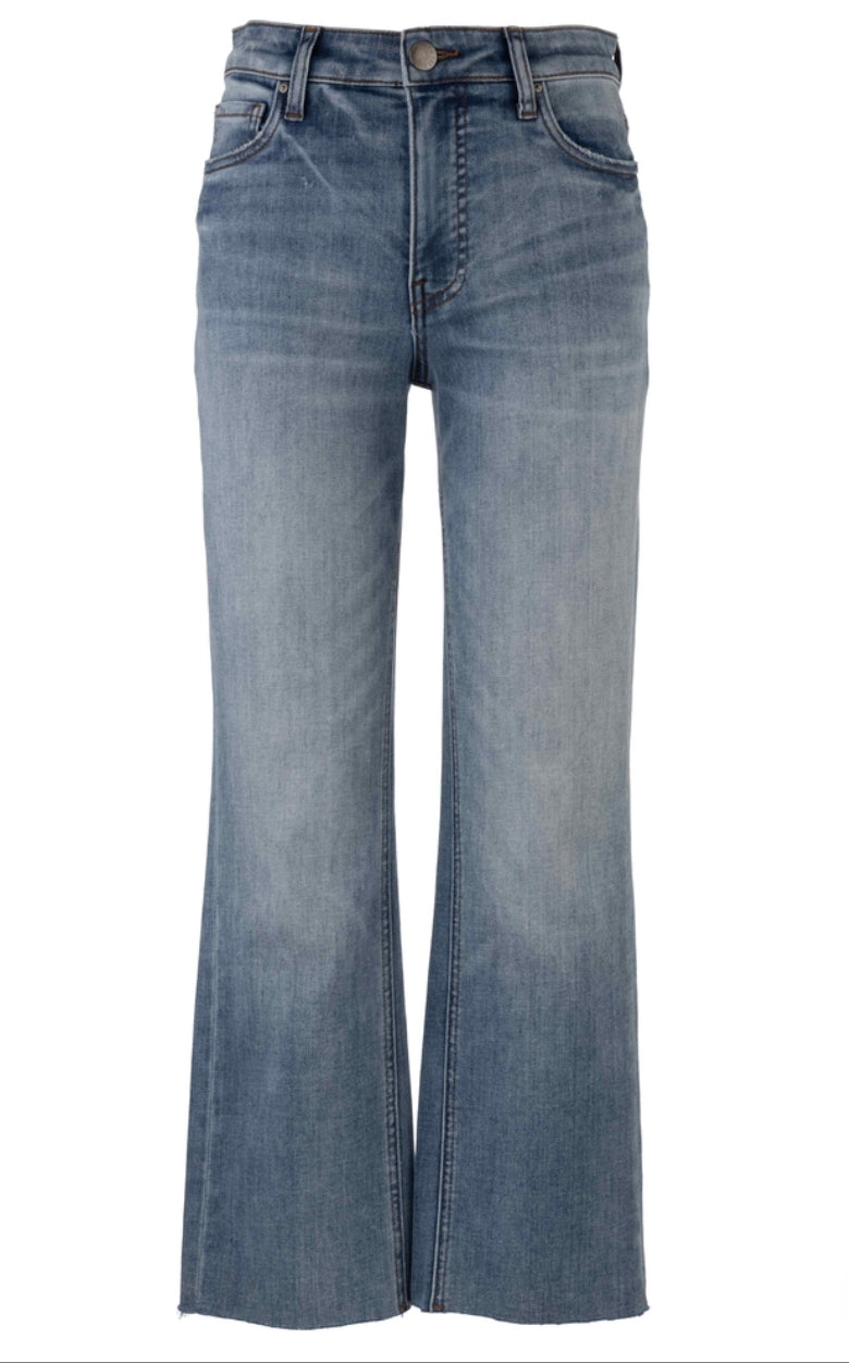 KELSEY HIGH RISE FAB AB ANKLE FLARE-NSET LEG- KP1574MB1 - KUT FROM THE KLOTH