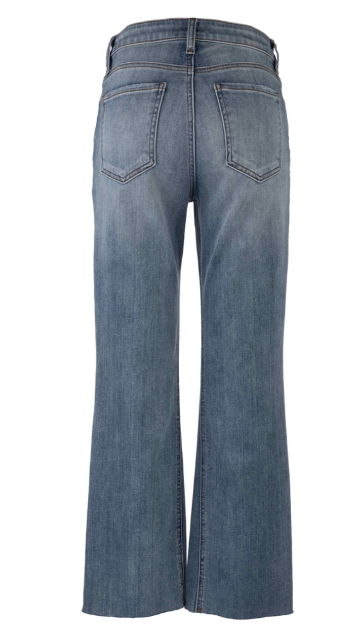 KELSEY HIGH RISE FAB AB ANKLE FLARE-NSET LEG- KP1574MB1 - KUT FROM THE KLOTH