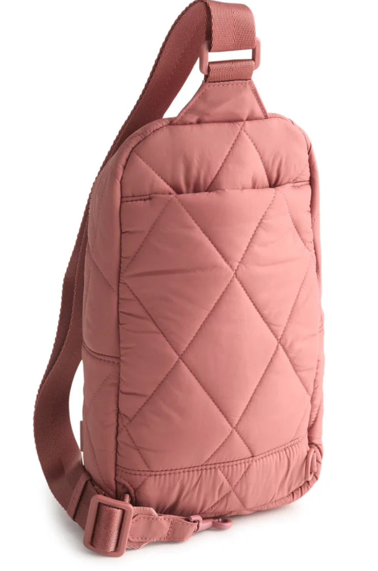 Lorman Sling Backpack -  Withered Rose - Vera Bradley