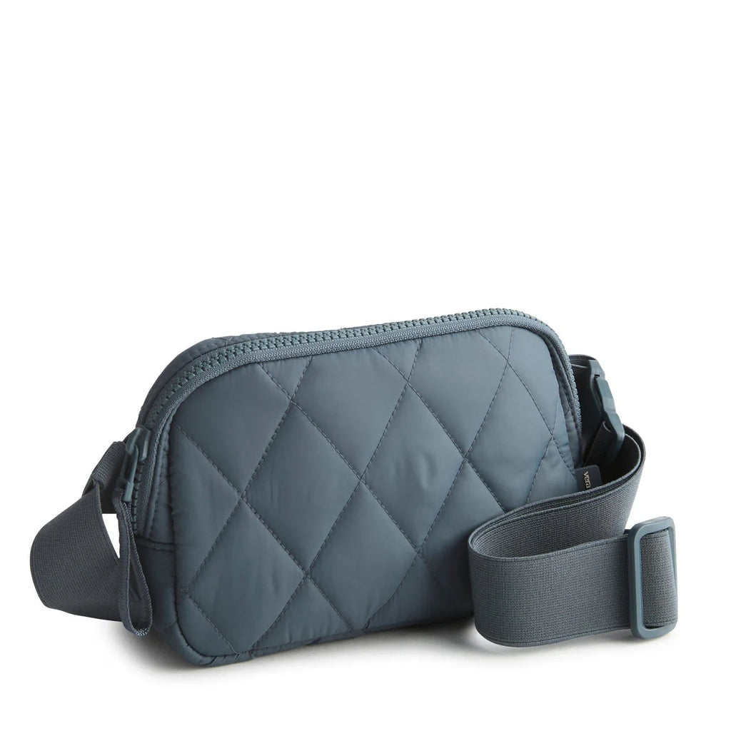 Woodward Small Belt Bag - Dark Slate - Vera Bradley