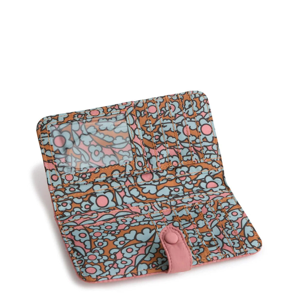 Tab Wallet - Withered Rose  -Vera Bradley