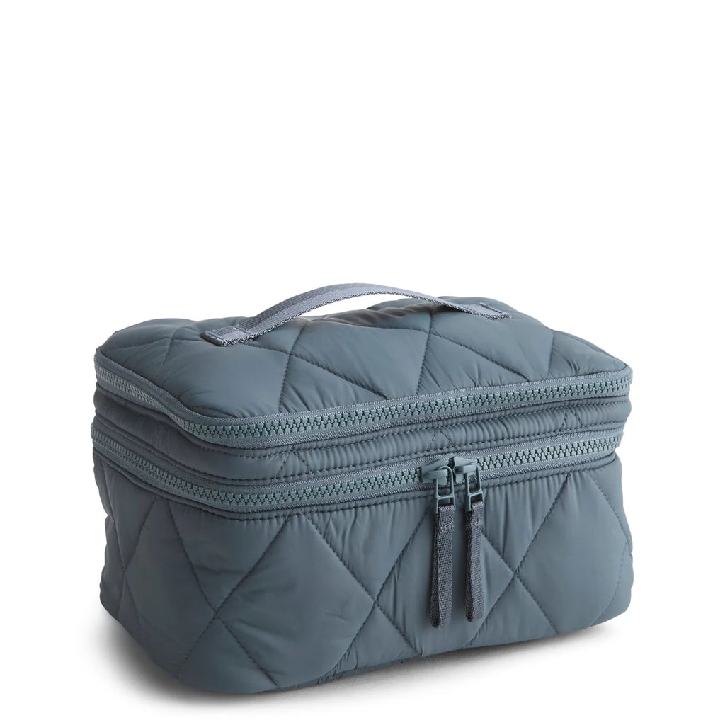 Brush Up Cosmetic Case - Dark Slate -Vera Bradley