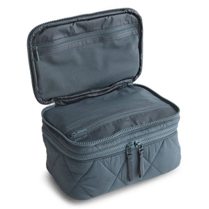 Brush Up Cosmetic Case - Dark Slate -Vera Bradley