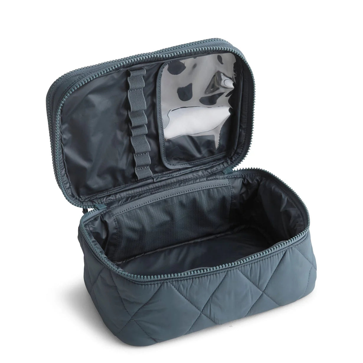 Brush Up Cosmetic Case - Dark Slate -Vera Bradley