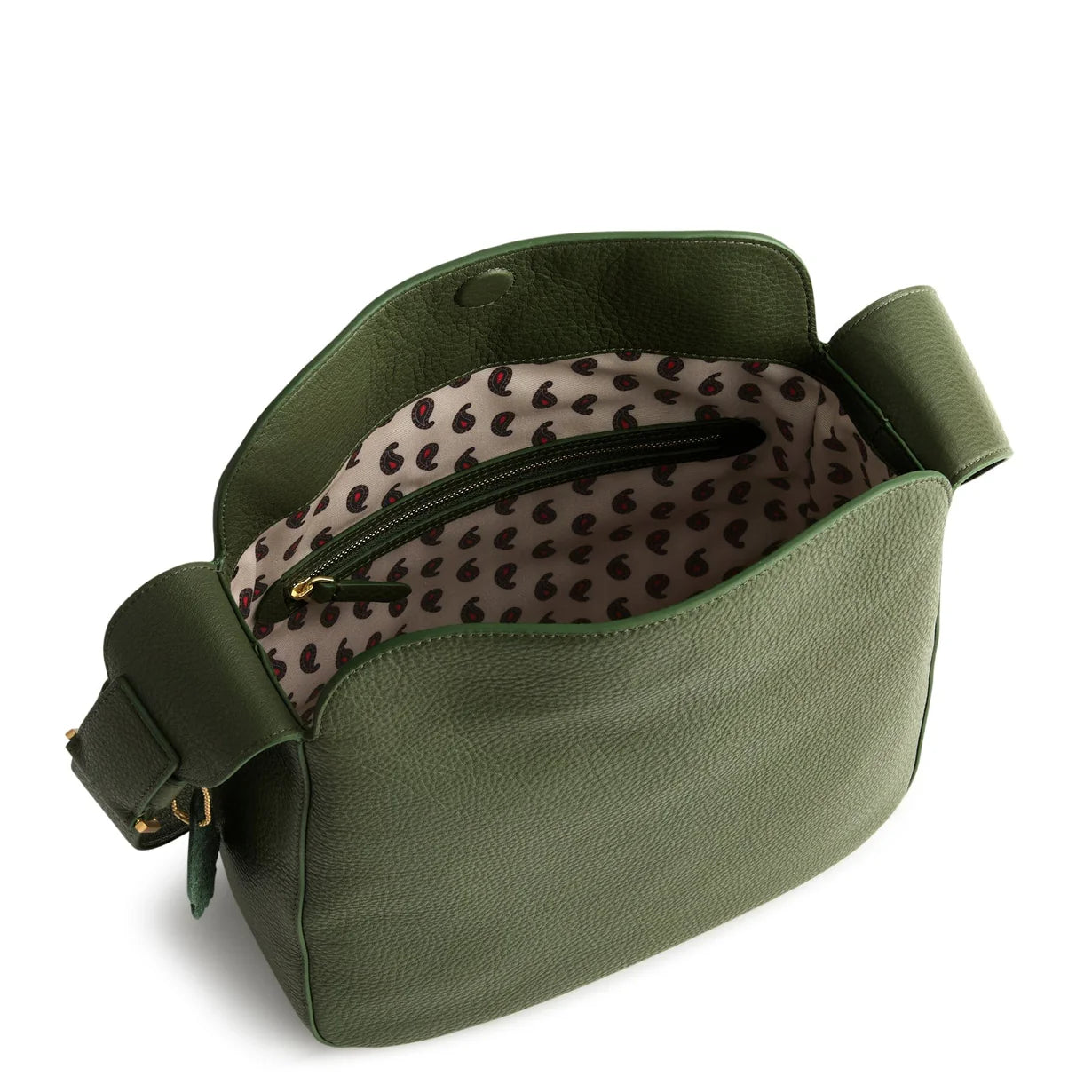 Medium Tifton Crossbody - Bronze Green - Vera Bradley