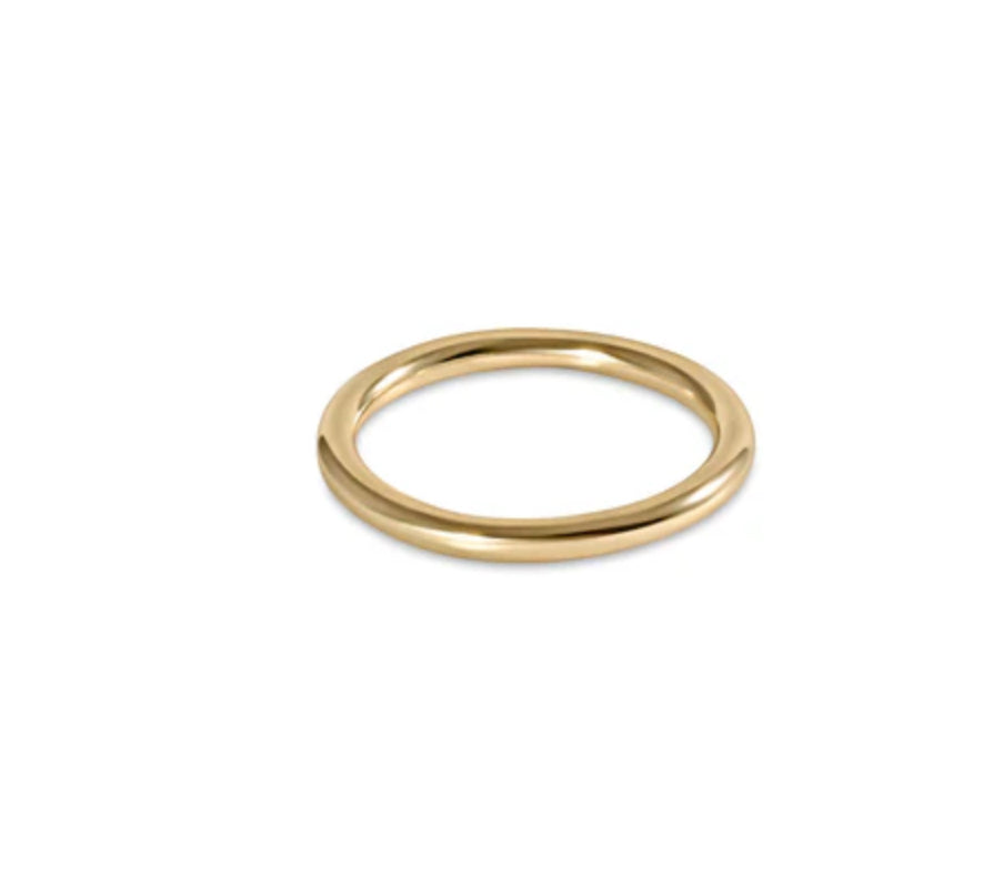 enewton - CLASSIC GOLD TONE BAND Ring