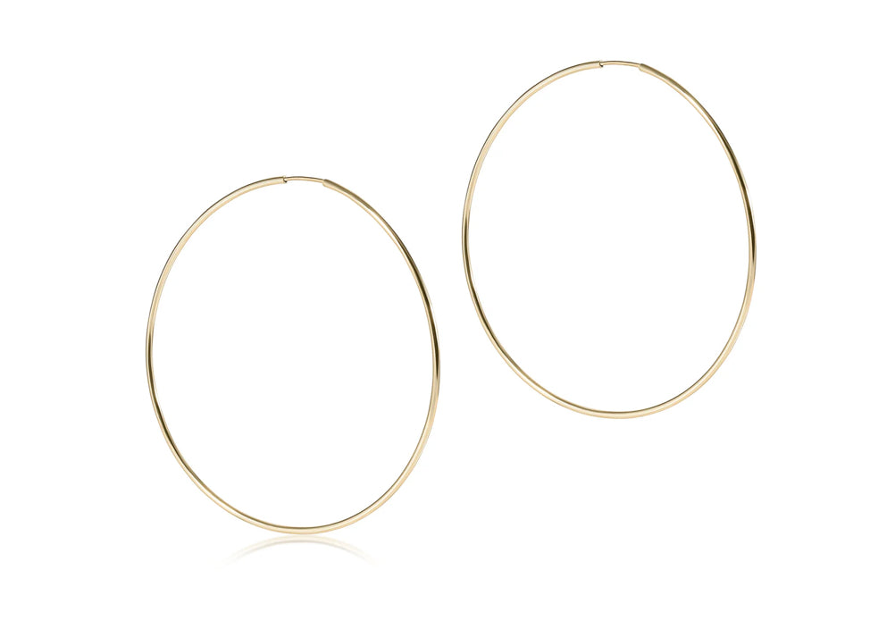 enewton - ENDLESS HOOP 2" Earrings -